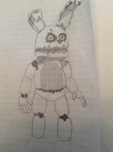 kak risovat FnaF 4 Plushtrap0144